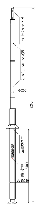 AE-TOWER 外形図